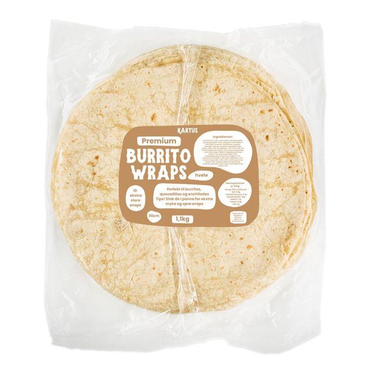 Burrito Wraps 35cm 1,3kg / Kaktus