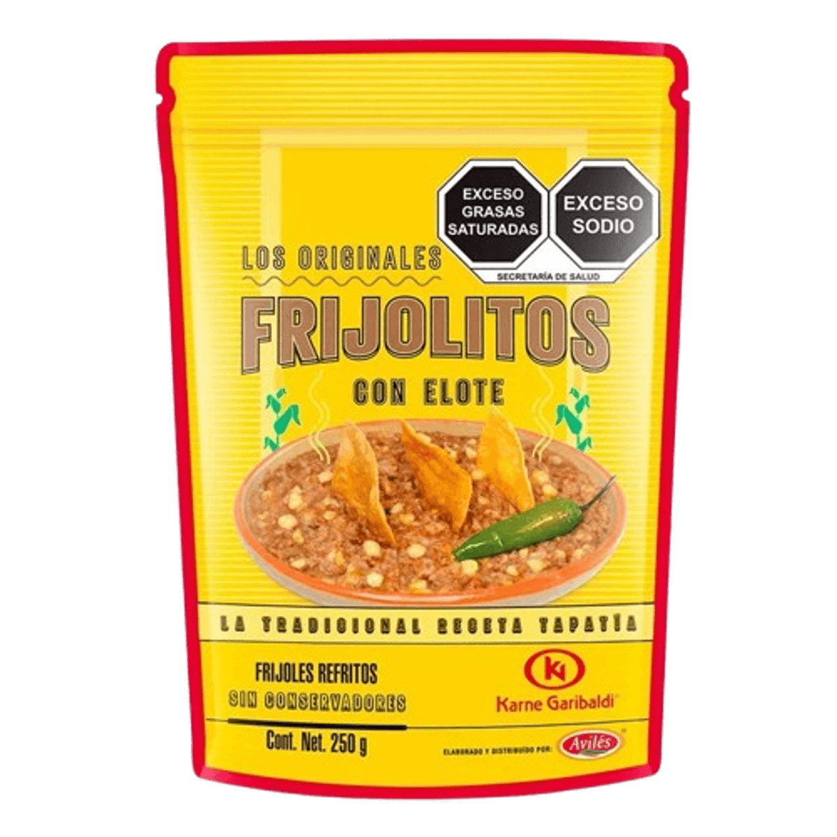 Frijolitos Con Elote 420g / Karne Garibaldi