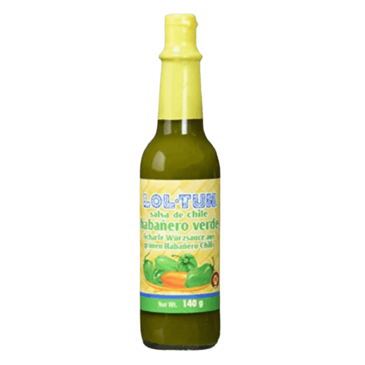 Salsa Habanero Verde 150ml / Lol-Tun