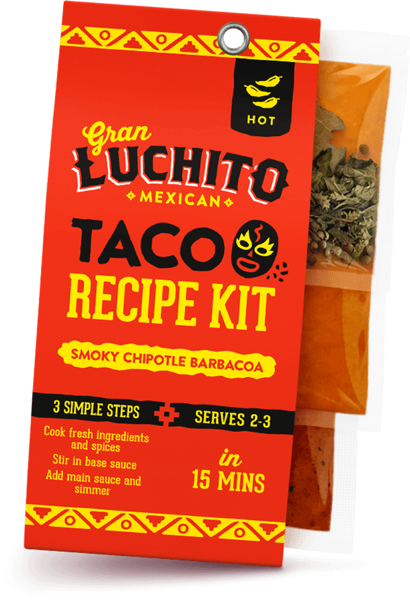 Barbacoa Taco Kit 300g / Gran Luchito