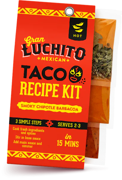 Hovedbilde Barbacoa Taco Kit 300g / Gran ...
