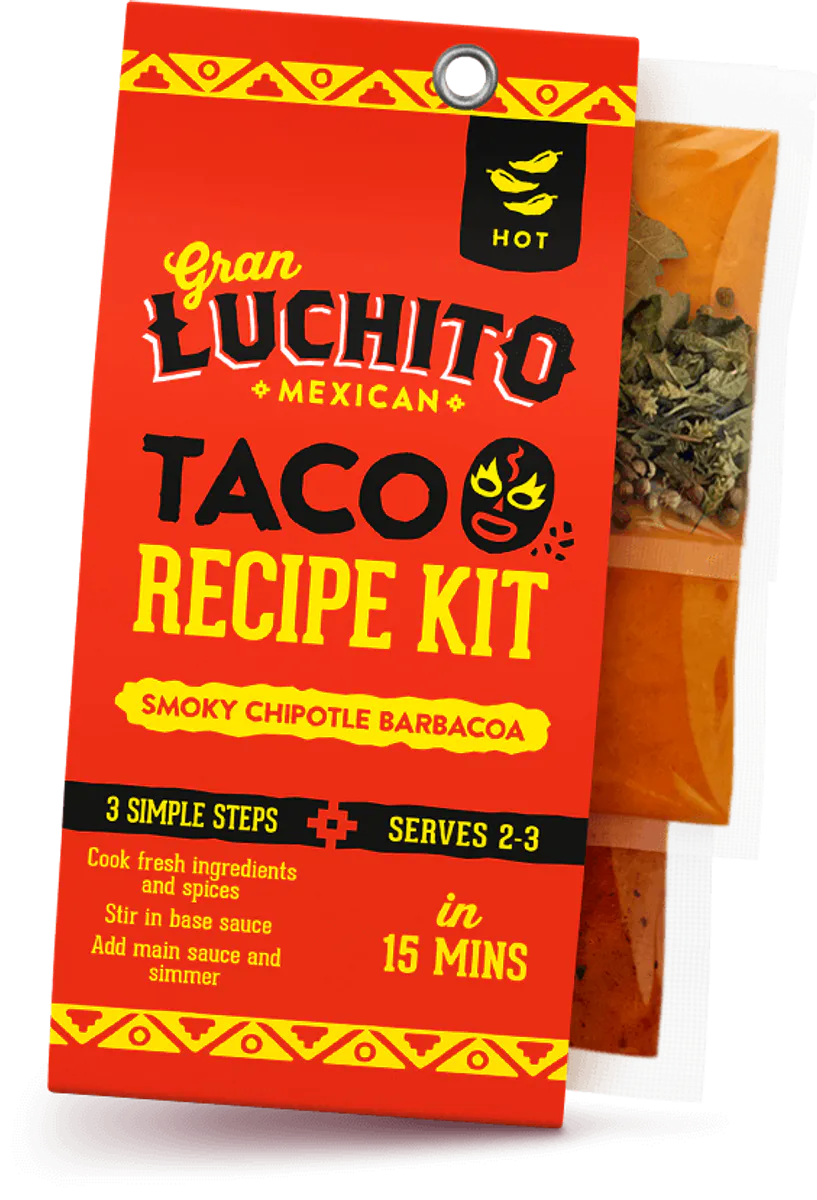 Barbacoa Taco Kit 300g / Gran Luchito